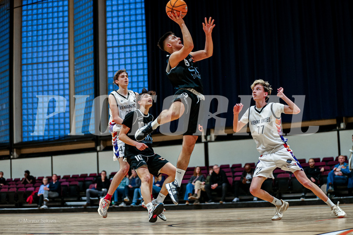 01.03.2025 Österreichischer Basketballverband 2024/25, SLMU19 Vienna United vs. Basket Dukes