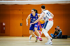 Basketball, Win2Day Basketball Damen Superliga 2023/24, Grunddurchgang 4.Runde, Vienna Timberwolves, UBSC-DBBC Graz, Sabrina Werner (24)