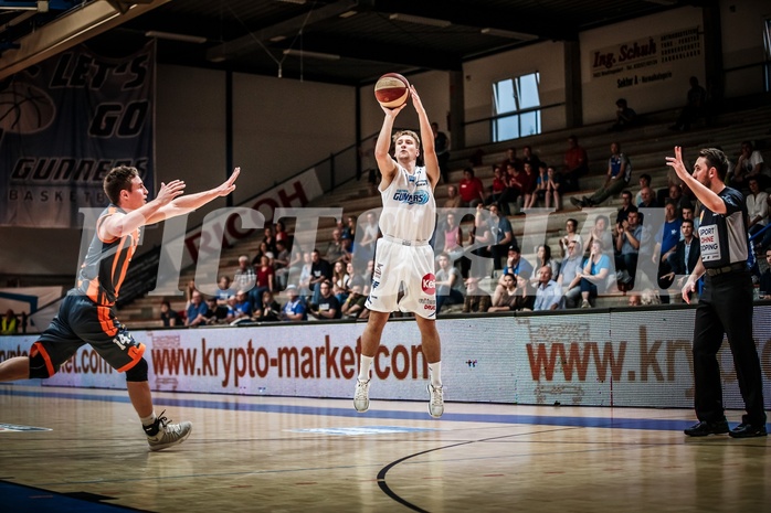 Basketball, ABL 2017/18, Grunddurchgang 35.Runde, Oberwart Gunners, Klosterneuburg Dukes, Georg Wolf (10)