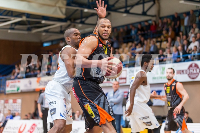 Basketball ABL 2015/16 Grunddurchgang 35.Runde Oberwart Gunners vs. Fürstenfeld Panthers