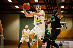 Basketball, Basketball Zweite Liga 2022/23, Grunddurchgang 3.Runde, Mattersburg Rocks, UDW Alligators, 