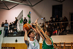 Basketball, Basketball Zweite Liga 2024/25, Grunddurchgang 16.Runde, UDW Alligators, KOS Celovec, Luis Göd (2)
