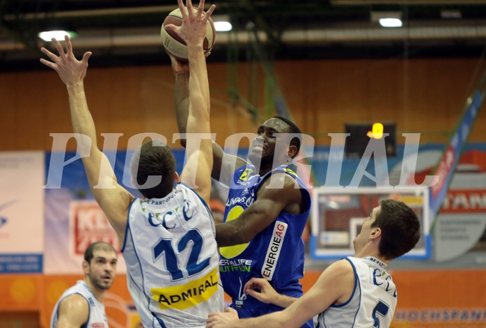 Basketball ABL 2016/17 Grunddurchgang 29.Runde  Kapfenberg bulls vs Gumden Swans