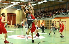 Basketball 2.Bundesliga 2016/17, Playoff SF Spiel 1 Mistelbach Mustangs vs. Villach Raiders


