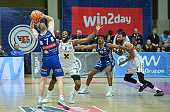 Basketball, Superliga 2024/25, Grunddurchgang 12.Runde, Flyers Wels vs. Oberwart Gunners,

