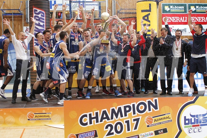 Basketball, ABL 2016/17 Playoff Finale Spiel 5 Oberwart Gunners vs Kapfenberg Bulls