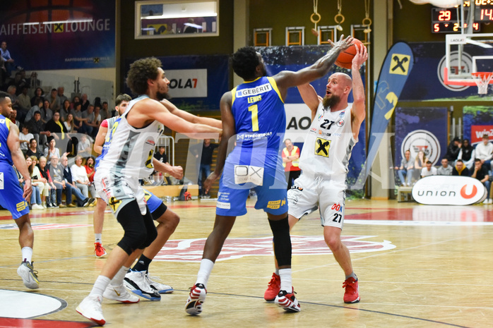 Win2Day Basketball Superliga 2022/23, Playoff,
Viertelfinale Spiel 3, Flyers Wels vs SKN St. Pölten