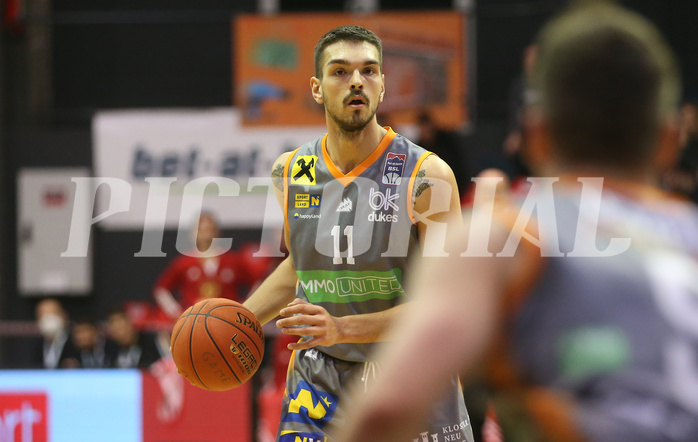 Basketball Superliga 20120/21, Grunddurchgang 3.Runde BC Vienna vs. Kosterneuburg Dukes