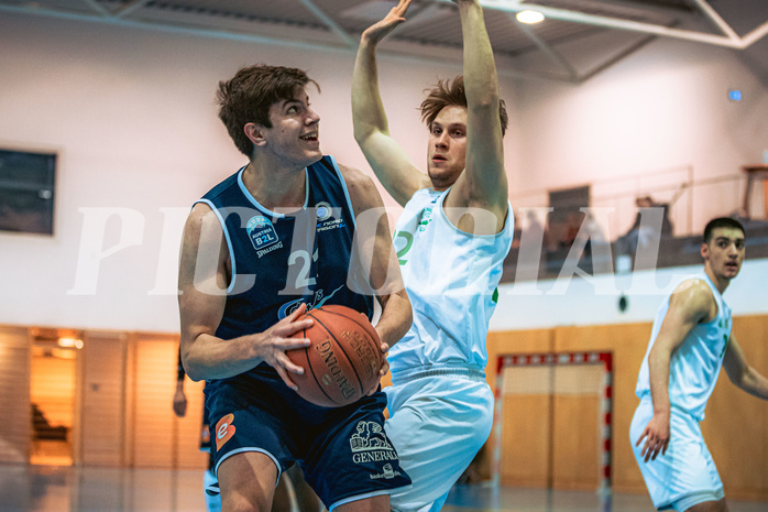 Basketball 2.Liga 2021/22, Grunddurchgang 19.Runde Deutsch Wagram vs. BBC Dragons