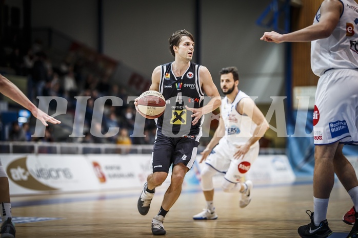 Basketball, ABL 2018/19, Grunddurchgang 19.Runde, Oberwart Gunners, Flyers Wels, Thomas Csebits (4)