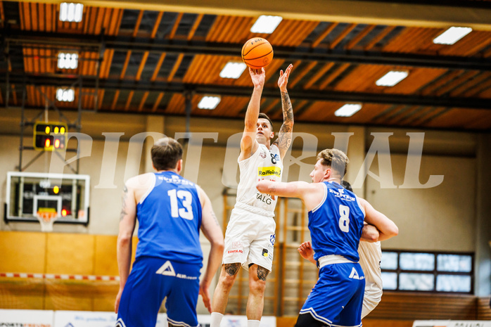 Basketball, Basketball Zweite Liga 2023/24, Viertelfinale Spiel 2, Mattersburg Rocks, Kufstein Towers, Petar Zivkovic (8)