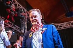 Basketball, Win2Day Superliga 2022/23, Playoff, Finale Spiel 4, BC Vienna, Gmunden Swans, 