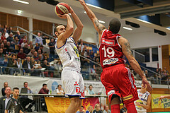 Basketball Basketball Superliga 2019/20, Grunddurchgang 8.Runde Gmunden Swans vs. BC Vienna


