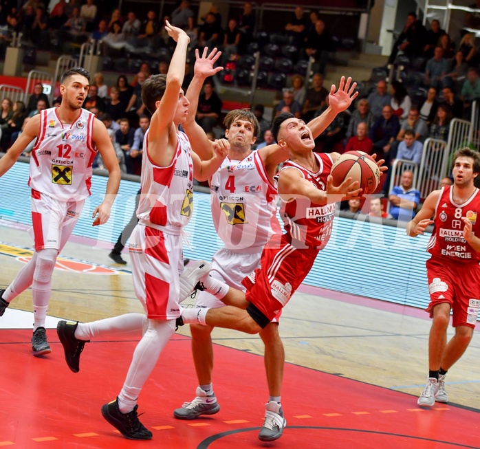 Basketball ABL 2018/19 Grunddurchgang 02. Runde Flyers Wels vs BC Vienna