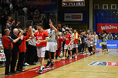 Basketball Superliga 2021/22, Viertelfinale Spiel 2, Flyers Wels vs Swans Gmunden