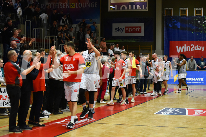 Basketball Superliga 2021/22, Viertelfinale Spiel 2, Flyers Wels vs Swans Gmunden