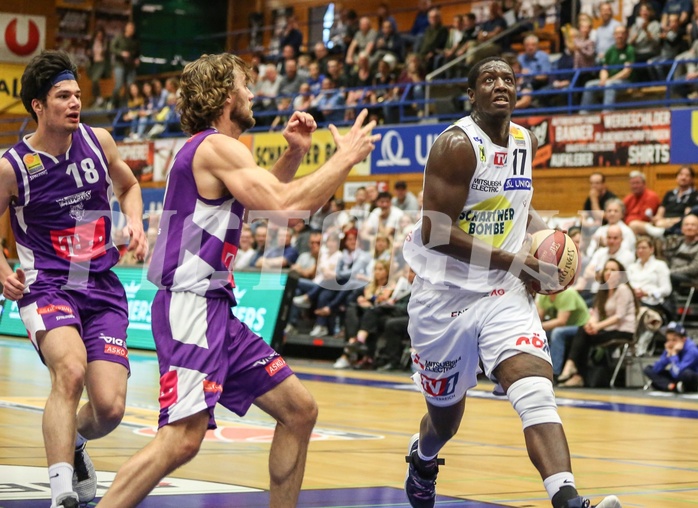 Basketball ABL 2018/19, Grunddurchgang 34.Runde Gmunden Swans vs. D.C. Timberwolves


