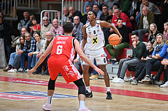 Basketball, Superliga 2024/25, Grunddurchgang 10.Runde, Flyers Wels vs. Traiskirchen Lions,
