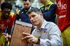 Basketball, Admiral Basketball Superliga 2019/20, Grunddurchgang 15.Runde, St. Pölten, Oberwart Gunners, Andreas Worenz (Head Coach)