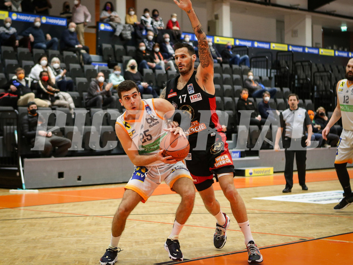 Basketball Superliga 2021/22, Grunddurchgang 12.Runde Klosterneuburg Dukes vs. BC Vienna


