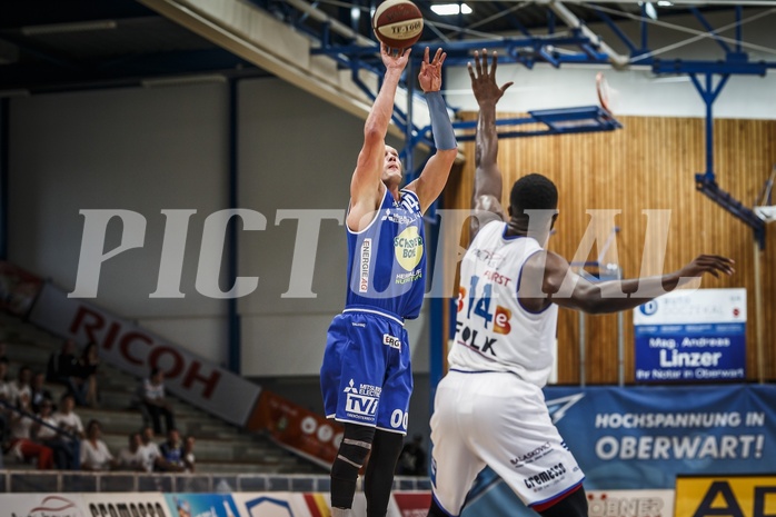 Basketball, ABL 2018/19, Playoff HF Spiel 2, Oberwart Gunners, Gmunden Swans, Tilo Klette (14) Basketball, ABL 2018/19, Playoff HF Spiel 2, Oberwart Gunners, Gmunden Swans, Tilo Klette (14)