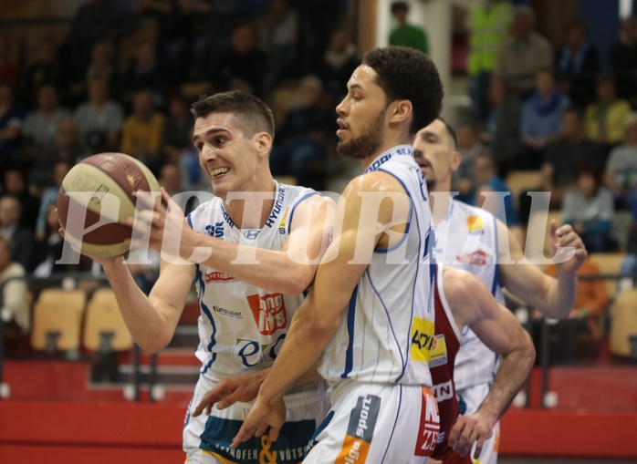 13.04.2017 Basketball ABL 2016/17 Grunddurchgang 32. Runde Kapfenberg bulls vs BC Vienna