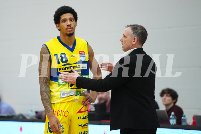 Win2day Basketball Superliga 2023/24, 3. Platzierungsrunde, UBSC Graz vs. Klosterneuburg


