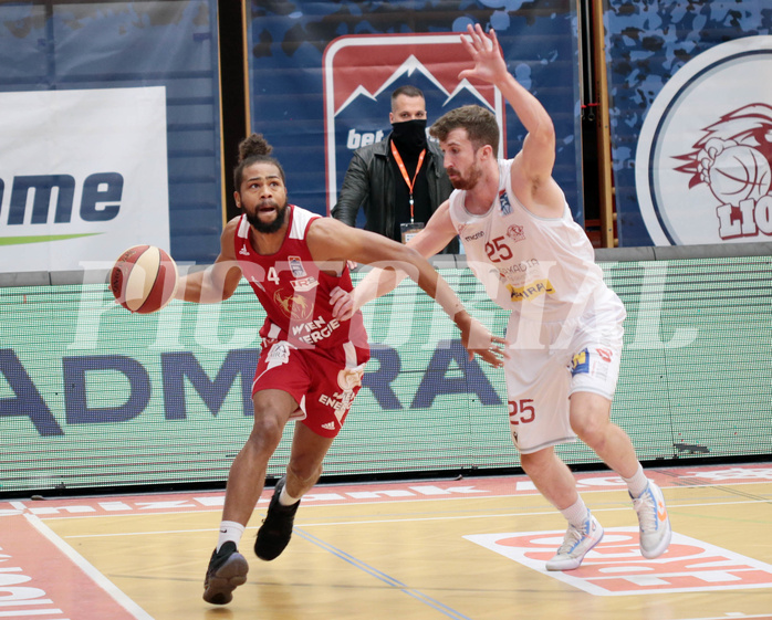 Basketball Superliga 2020/21,  Grunddurchgang 4.Runde, Traiskirchen Lions vs. BC Vienna