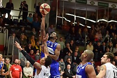Basketball ABL 2015/16 Grunddurchgang 25. Runde WBC Wels vs Gunners Oberwart