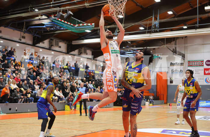 Basketball Superliga 2023/24, Grunddurchgang 16.Runde Klosterneuburg Dukes vs. UBSC Graz


