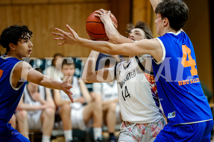 06.04.2025 Österreichischer Basketballverband 2024/25, SLMU16, Post SV Wien vs. BBU Salzburg