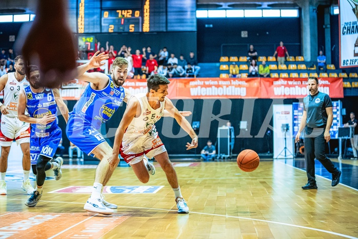 Basketball Basketball Superliga 2021/22, Finale Spiel 3 BC Vienna vs. Gmunden Swans