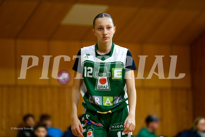 07.12.2024 Österreichischer Basketballverband 2024/25, SLWU14, Basket Flames UNION vs. UBI Graz

