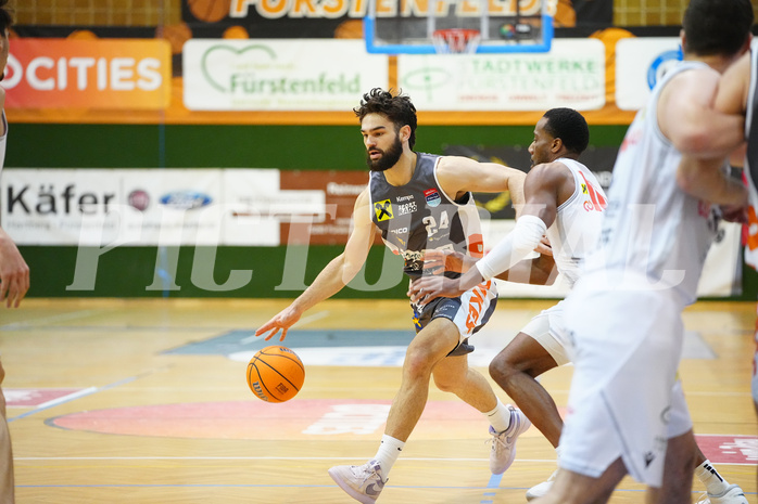 Win2day Basketball Superliga 2024/25, Grunddurchgang, 22. Runde, Fürstenfeld vs. Klosterneuburg