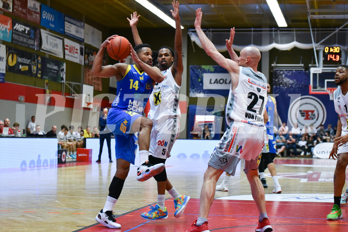 Win2Day Basketball Superliga 2022/23, Playoff,
Viertelfinale Spiel 1, Flyers Wels vs SKN St. Pölten