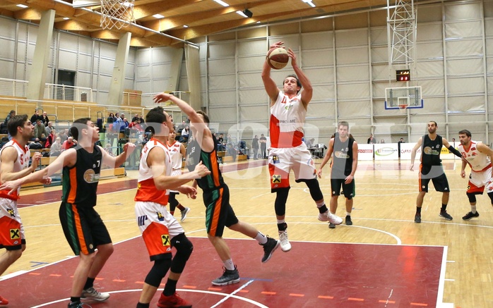 Basketball 2.Bundesliga 2017/18, Grunddurchgang 21.Runde UBC St.Pölten vs. Basket Flames


