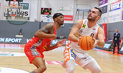 Basketball Superliga 2023/24, Grunddurchgang 22.Runde Klosterneuburg Dukes vs. Traiskirchen Lions


