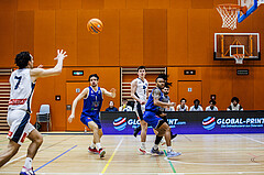 Basketball, Basketball Zweite Liga 2024/25, Grunddurchgang 21.Runde, Vienna Timberwolves, Kufstein Towers, Jakob Konzet (5)