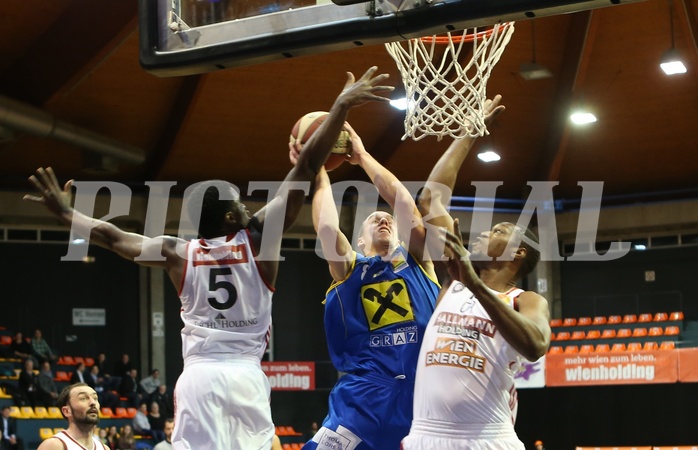 Basketball ABL 2016/17, Grunddurchgang 11.Runde BC Vienna vs. UBSC Graz


