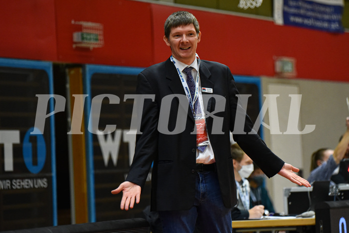 Basketball Superliga 2021/22, Grunddurchgang. 6.Runde Flyers Wels vs. D.C. Timberwolves