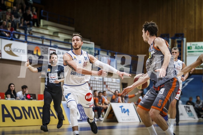 Basketball, ABL 2018/19, Grunddurchgang 23.Runde, Oberwart Gunners, Fürstenfeld Panthers, Hayden Thomas Lescault (11)