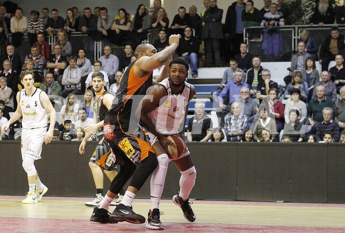 Basketball ABL 2015/16 Grunddurchgang 24.Runde  Güssing Knights vs Fürstenfeld Panthers
