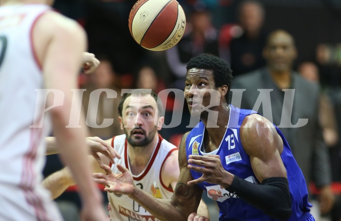 Basketball ABL 2016/17, Grunddurchgang 36.Runde BC Vienna vs. Oberwart Gunners