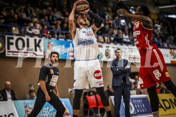 Basketball, ABL 2018/19, Playoff VF Spiel 2, Oberwart Gunners, BC Vienna, Hayden Thomas Lescault (11)
