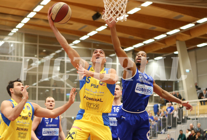 Basketball Superliga 2019/20, 4.Plazierungsrunde St.Pölten vs. Oberwart Gunners