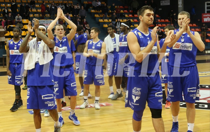 Basketball ABL 2016/17, Grunddurchgang 18.Runde BC Vienna vs. Oberwart Gunners


