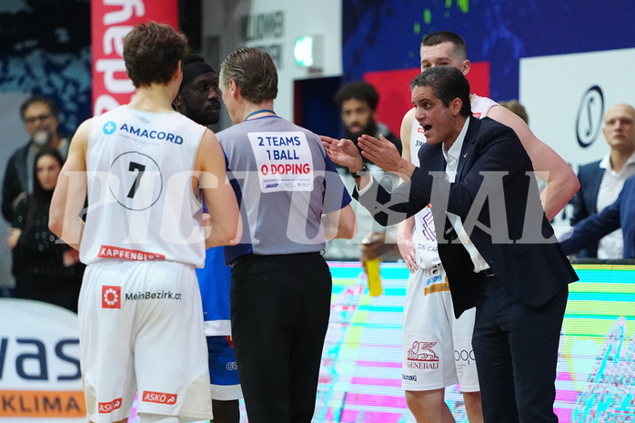 Win2day Basketball Superliga 2023/24, Grunddurchgang, 13. Runde, Kapfenberg vs. Oberwart


