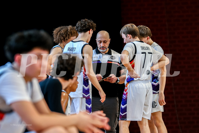 23.03.2025 Österreichischer Basketballverband 2024/25, SLMU16, Post SV Wien vs. Basket Dukes