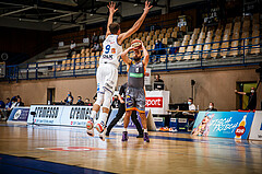 Basketball, bet-at-home Basketball Superliga 2020/21, Grunddurchgang, 8. Runde, Oberwart Gunners, Klosterneuburg Dukes, Predrag Miletic (8)