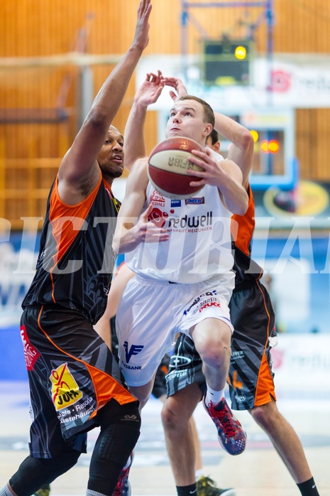 Basketball ABL 2015/16 Grunddurchgang 17.Runde Oberwart Gunners vs. Fürstenfeld Panthers 